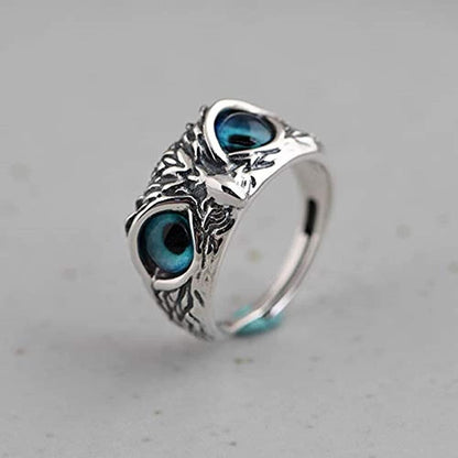 Attractive Silver Plated Owl Ring (Pack of 1)