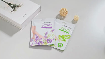 Moisturizing Lavender Foot Mask Repair Revitalize Exfoliating For Feet Spa Pedicure Exfoliant Skin Care
